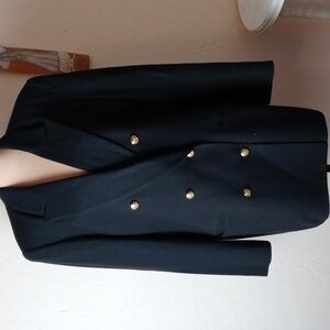 Valerie Stevens Pure Wool Long Blazer